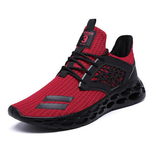 Men Sneakers Breathable Flat Mesh Outdoor Sport Shoe Spring Autumn Couple Cushion Flats Training Running Shoes Zapatos De Hombre