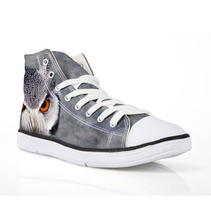 35-45 Size Custom Shoes for Unisex High Top Sneaker Canvas Shoes Casual Custom Printed Shoes Youth Animal Shoes White Shoes