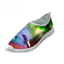 Load image into Gallery viewer, THIKIN Customized 3D Bird Animal Pattern Design Women&#39;s Shoes Flat Bottom Comfortable Walking Shoes Breathable Beach Shoes