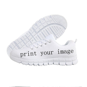 THIKIN Kawaii Nurse Printing Spring Flats Shoes Cartoon Nursing Bear Light Mesh Shoes Woman Beach Loafers Girl