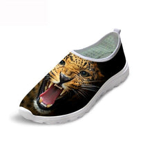 Load image into Gallery viewer, THIKIN Cool Black Roaring T Print Brand Sports Shoes Spring Trend 3D Animal Sneakers Lightweight Air Cushion Women Shoes