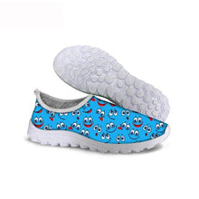 Load image into Gallery viewer, THIKIN Cartoon Women&#39;s Shoes Kawaii Sponge Baby Pattern Full Printed Walking Shoes Outdoor Activities Wear Sneakers