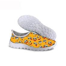 Load image into Gallery viewer, THIKIN Cartoon Women&#39;s Shoes Kawaii Sponge Baby Pattern Full Printed Walking Shoes Outdoor Activities Wear Sneakers