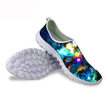 Load image into Gallery viewer, THIKIN Customized Brand Women&#39;s Shoes With Galaxy Series Pattern Hot Sale Outdoor Beach Mesh Shoes Lightweight Walking Shoes