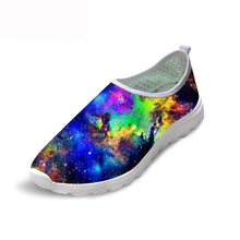 Load image into Gallery viewer, THIKIN Customized Brand Women&#39;s Shoes With Galaxy Series Pattern Hot Sale Outdoor Beach Mesh Shoes Lightweight Walking Shoes