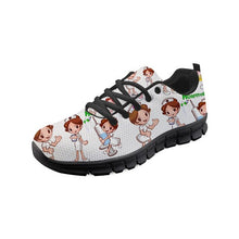 Load image into Gallery viewer, THIKIN Comfortable Custom Walking Shoes Women Cute Cartoon Nurse Pattern Shoes Customized Nurse Medical Casual Women&#39;s Sneakers