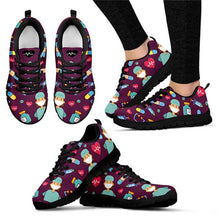 Load image into Gallery viewer, THIKIN Comfortable Custom Walking Shoes Women Cute Cartoon Nurse Pattern Shoes Customized Nurse Medical Casual Women&#39;s Sneakers