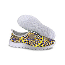 Load image into Gallery viewer, THIKIN Summer Casual Slip-on Woman Shoes Fashion 3D Vortex Pattern Ultralight Flat Shoes for Woman Leisure Breathable Shoes