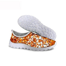 Load image into Gallery viewer, THIKIN Women Crack Print Casual Slip-on Sneakers Summer Leisure Shoes for Ladies Breathable Walking Fashion Casual Shoes