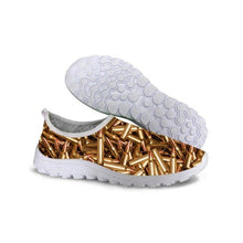 Load image into Gallery viewer, THIKIN 2019 Summer Women Flats Shoes Breathable Fashion 3D Metal Pattern for students Shoes Comfortable Custom Walking Shoes