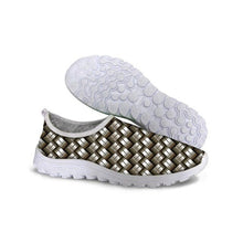 Load image into Gallery viewer, THIKIN 2019 Summer Women Flats Shoes Breathable Fashion 3D Metal Pattern for students Shoes Comfortable Custom Walking Shoes