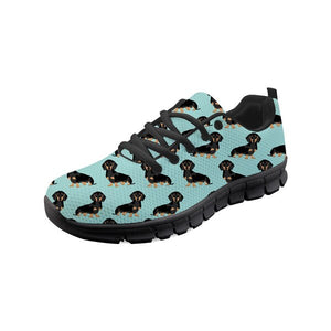 Thikin Dachshund Dog Hard-Wearing Casual Shoes Men Lightweight Breathable Safety Shoes Work Shoes  Construction Sneaker