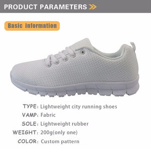 Noisydesigns unisex mesh sneakers man's leisure Customized images High Quality Zapatos erkek ayakkab Big Size Comfortable